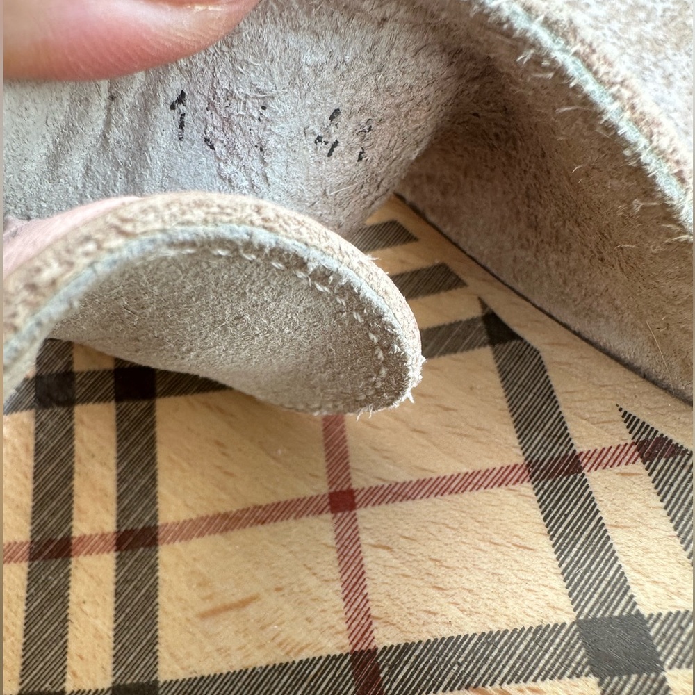Burberry Classic Plaid Pink Clog Sandals - Picture 11 of 13